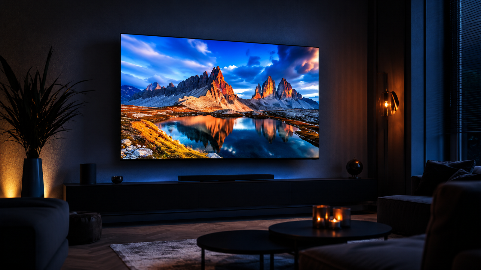 4K IPTV in scherp Ultra HD op een grote smart-tv
